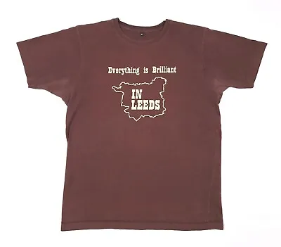 Buy Kaiser Chiefs Everything Is Brilliant IN LEEDS Band T Shirt Brown Mens Medium • 25£