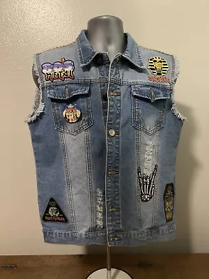 Buy IRON MAIDEN (POWERSLAVE) Metal Themed Battle Vest. STITCHED • 260.59£