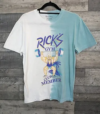 Buy Rick And Morty Tee T Shirt Adult Swim Mens Size Small Graphic Print Ricks Gym • 15.99£