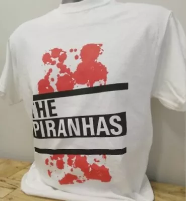 Buy The Piranhas T Shirt Music Punk Ska Bad Manners Jam Madness Undertones Beat W453 • 12.11£