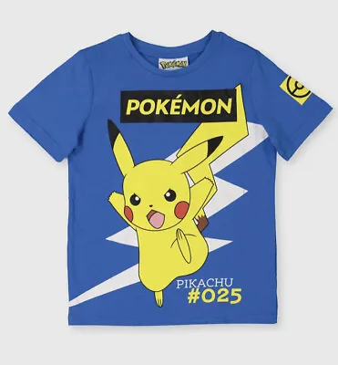 Buy TU Pokemon Pikachu T Shirt 11 Years New • 8£