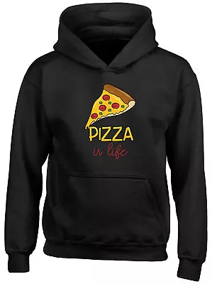 Buy Pizza Is Life Childrens Kids Hooded Top Hoodie Boys Girls • 13.99£