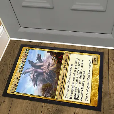 Buy Progenitus Legendary Creature Magic The Gathering Card Welcome Mat • 21.49£