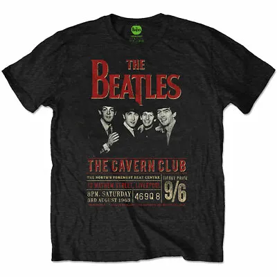 Buy Beatles Cavern '63 Official Merch Eco Recycling T-Shirt - New • 20.93£