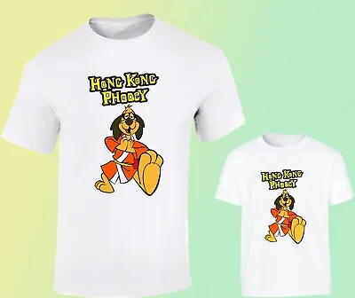 Buy Hong Kong Phooey T-Shirt Tee Top Vintage 70s 80s Cartoon Mens Super Cool • 8.99£