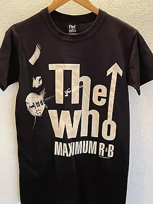 Buy The Who Maximum R&B UNWORN OFFICIAL T Shirt Size S Mens • 14£