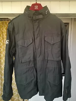 Buy Mens Black Superdry M65 Fleece Lined Jacket (XL) • 80£
