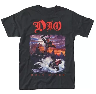 Buy Dio Ronnie James Dio Holy Diver Rock Licensed Tee T-Shirt Men • 19.42£