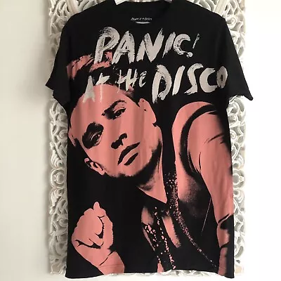 Buy Panic At The Disco T Shirt 2018 Medium Black 100% Cotton Short Sleeve • 13.50£