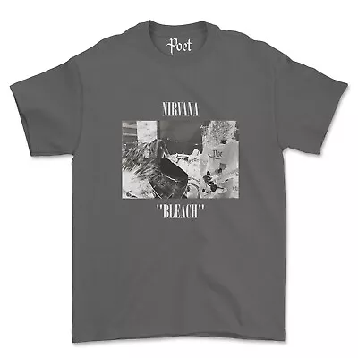 Buy Nirvana Bleach T-Shirt Grunge Nevermind In Utero Rock Music Merch Album  Grunge • 20£