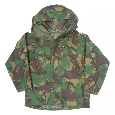 Buy Mens Rain Jacket Green Hooded Camouflage L • 22.99£