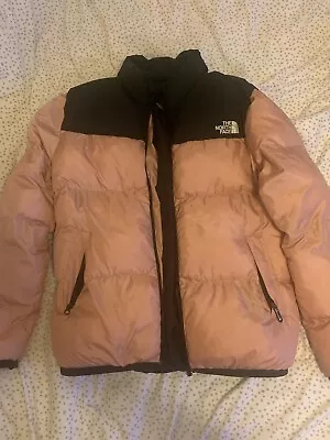 Buy North Face Puffer Jacket Pink • 45£