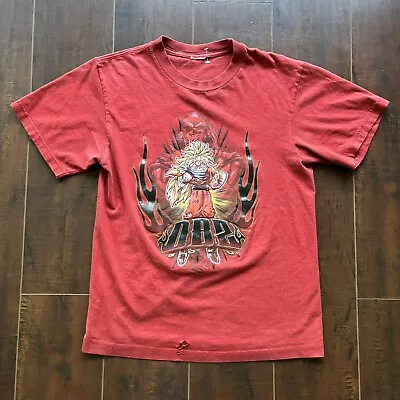 Buy VTG 2002 Dragonball Z Goku Shirt Youth Size XL Red Anime Tee • 48.04£