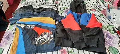 Buy Boys Clothes 3-4 Years Bundle Good Clean Condition 4 X T Shirts 1 X Hoodie #TH59 • 4£