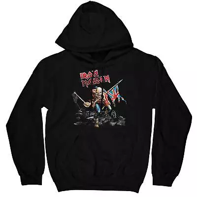 Buy Iron Maiden Unisex Pullover Hoodie: The Trooper OFFICIAL NEW  • 51.75£