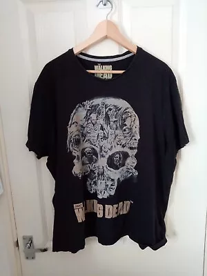 Buy Men’s Walking Dead The Official T Shirt Size 3XL Black 50-52inch Chest • 15£