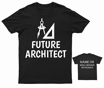 Buy Future Architect T-Shir  Personalised Gift Customised Name • 13.95£