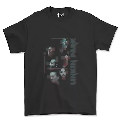 Buy Linkin Park T-Shirt Rock Nu Metal Poet Archives Tee NEW In Black Grey band Merch • 20£