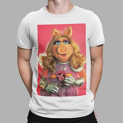 Buy Miss Piggy T-Shirt Muppet Pigs In Space Retro Cool 70s 80s Attitude Gift Tee • 6.99£