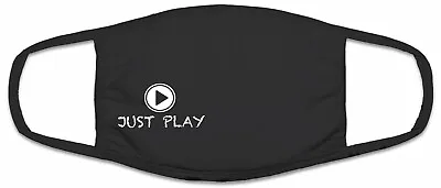 Buy Just Play Face Mask Double Layer Gamer Xbox Playstation Gift • 4.99£