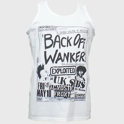Buy The Exploited U.K. Subs Flyer Punk Rock T-shirt Sleeveless Unisex Vest Top S-2XL • 14.99£