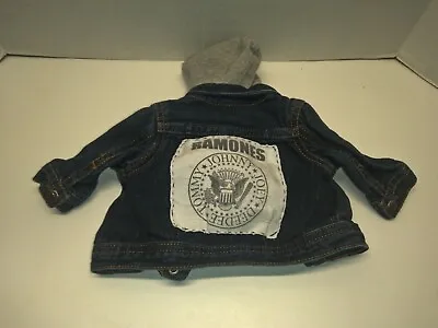 Buy Ramones Hand Sown Arizona Jeans Hoodie Jacket  - Newborn Baby Size **EUC**  • 33.12£