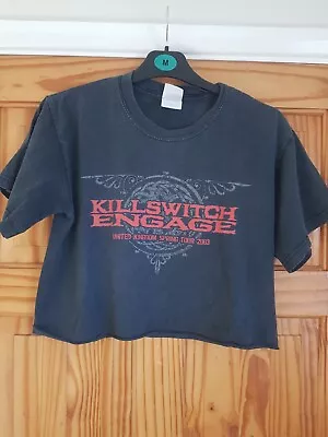 Buy Killswitch Engage 2003 Vintage T Shirt Tee Cropped Ladies S Small • 19.99£