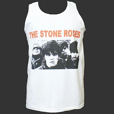 Buy The Stone Roses Indie Rock Britpop T-SHIRT Vest Top Unisex White S-2XL • 13.99£