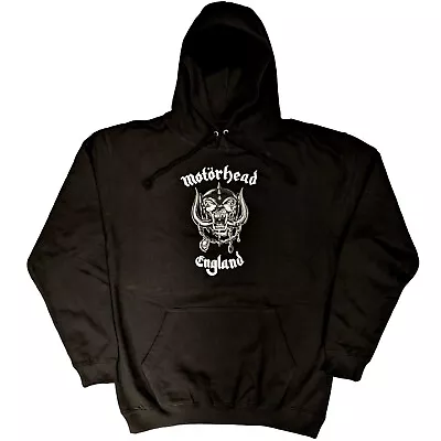 Buy Motorhead England Black Unisex Pullover Hoodie New & Official Merchandise • 34.50£