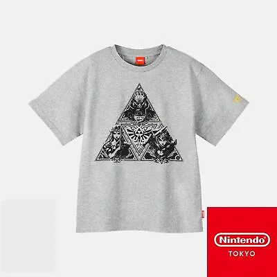 Buy Nintendo Tokyo Limited The Legend Of Zelda Triforce T-Shirt Gray S-XL Tears New • 83.30£