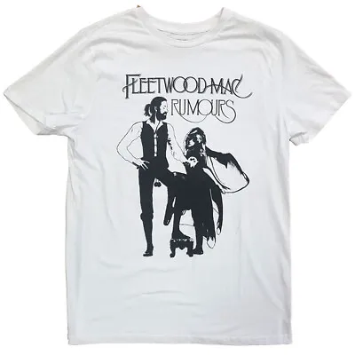 Buy Fleetwood Mac Rumours White T-Shirt OFFICIAL • 15.19£
