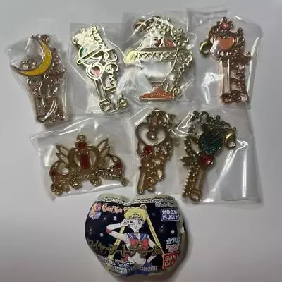 Buy Sailor Moon Goods Lot Set 7 Gashapon Wire Art Charms BANDAI Collection Merch   • 65.85£