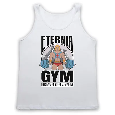 Buy Eternia Gym He-man Parody I Have The Power Unofficial Adults Vest Tank Top • 18.99£