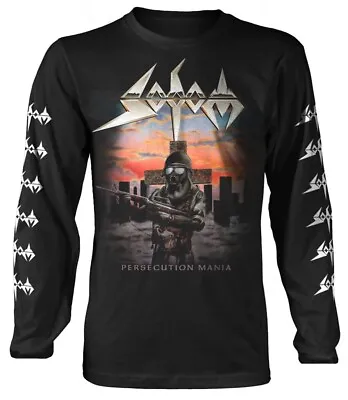 Buy Sodom Persecution Mania Long Sleeve Shirt OFFICIAL • 30.39£
