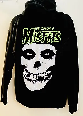 Buy The Original Misfits Black Hoodie Sweatshirt. Prudential Center Reunion. Medium • 52.10£