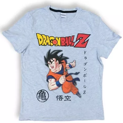 Buy Dragon Ball Z Mens Grey T-Shirt UK Size Medium  • 6.50£