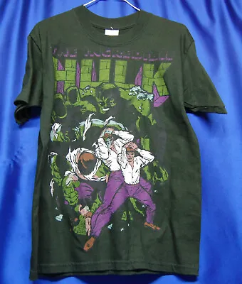 Buy The  Incredible Hulk Transforming  T Shirt  Size 100% Cotton 14  - 16 LARGE • 15.78£