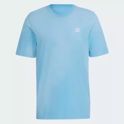 Buy Adidas Mens Essential+ Dye Logo T-Shirt / Blue / RRP £30 • 12£