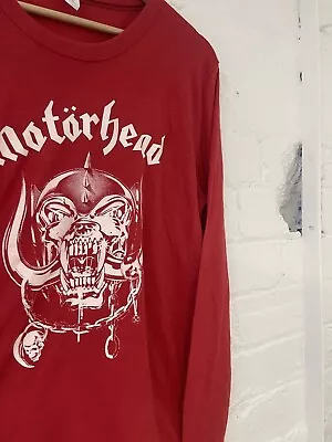 Buy Motorhead Motörhead Screen Printed Long Sleeve T-shirt Size S Never Worn Lemmy • 2£