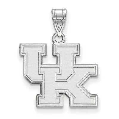 Buy University Of Kentucky Wildcats School Letters Logo Pendant In Sterling Silver • 56.82£