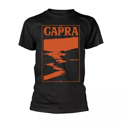 Buy CAPRA - DUNE (ORANGE) BLACK T-Shirt Medium • 7.79£