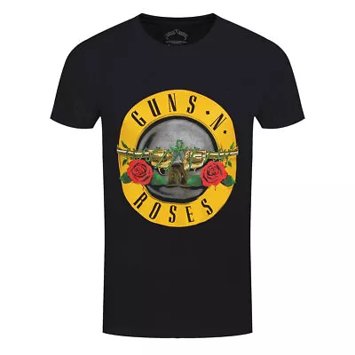 Buy Guns N Roses T-Shirt Logo Rock Band New Black Official • 14.95£