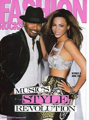 Buy Beyonce & Jamie Foxx Rock Fashion Self Supplement 2006 Marilyn Manson Lily Cole • 3.95£