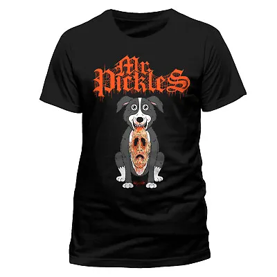 Buy Mr Pickles Face T Shirt Official Black NEW Small • 6.99£