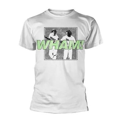 Buy Wham George Michael Andrew Ridgeley Official Tee T-Shirt Mens • 15.99£