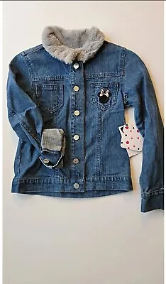 Buy Minnie Mouse Denim Jacket For Girls • 17.69£
