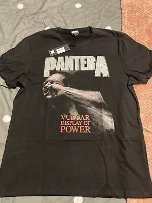 Buy Pantera Vulgar Display Of Power T Shirt Black • 16.50£