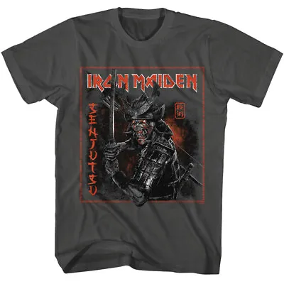 Buy Iron Maiden Samurai Eddie Senjutsu Album Cover Men's T Shirt Rock Band Merch • 42.28£