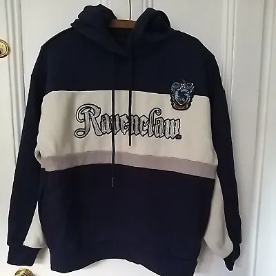 Buy Official Harry Potter Ravenclaw Navy Hoodie Top 155 Cm S • 9.99£