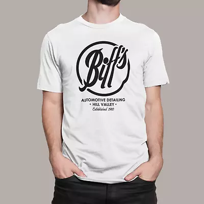 Buy Biffs Automotive Detailing Back To The Future Inspired T Shirt Classic Movie • 9.99£